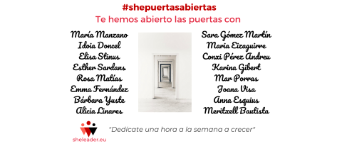 Sheleader te ha abierto las puertas al conocimiento durante el confinamiento